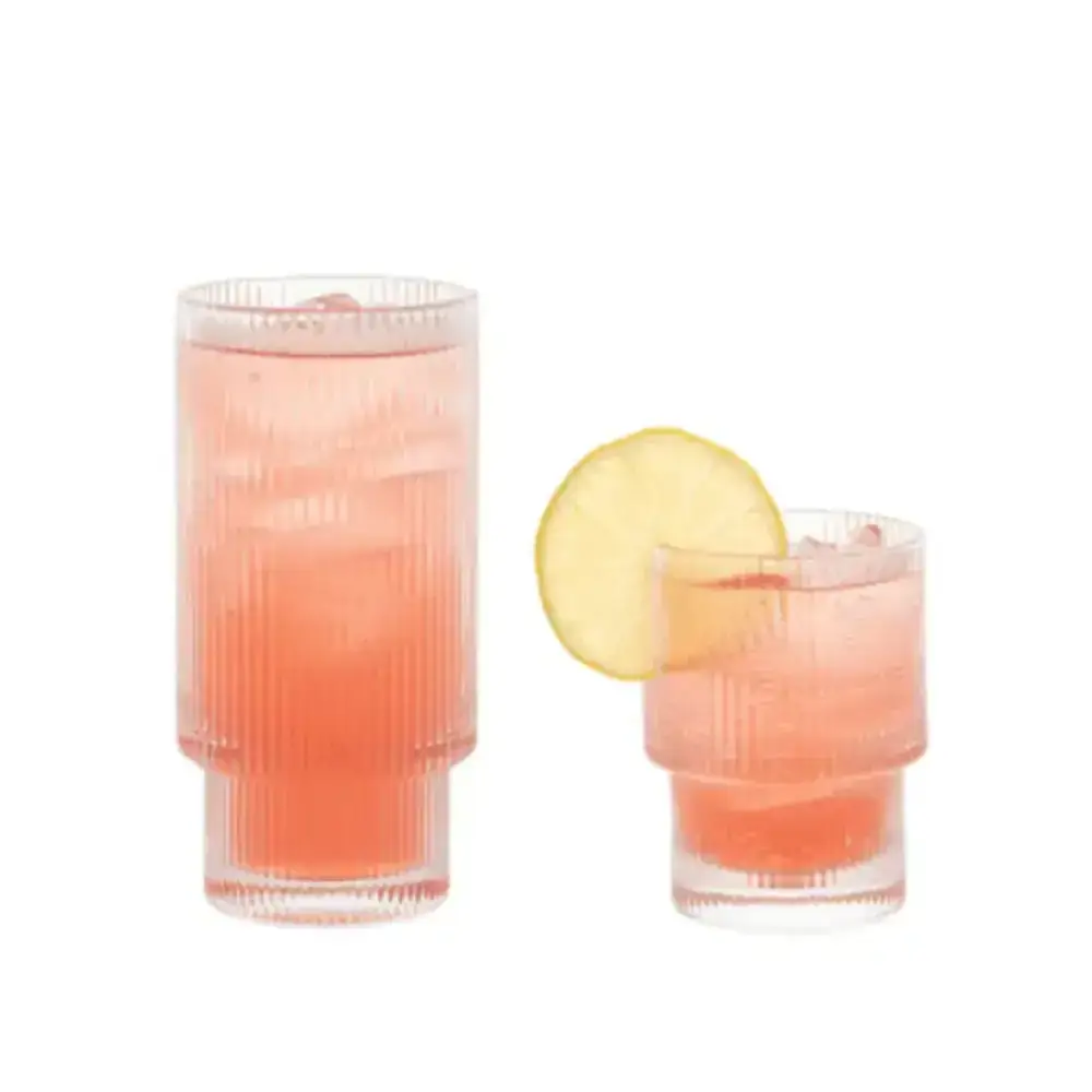 Ridge Stackable Glass - 1480ml
