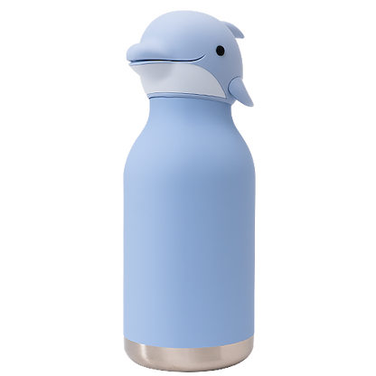 Bestie Vaccum Insulated Water Bottle - Dolphin