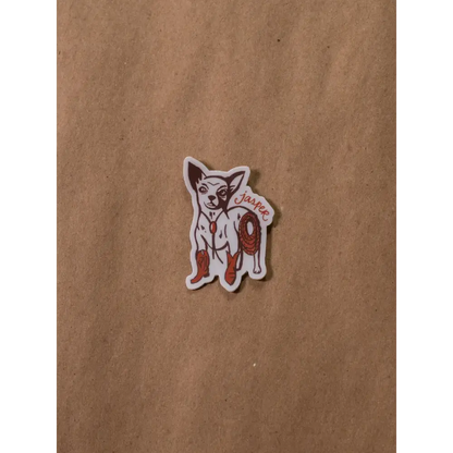 Jasper Western Cat Sticker - PABOOM