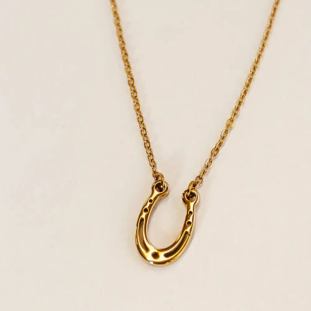 Lucky Horseshoe Necklace - PABOOM