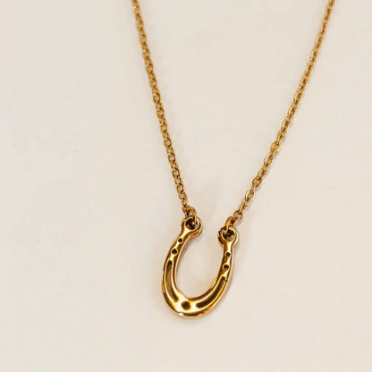 Lucky Horseshoe Necklace - PABOOM