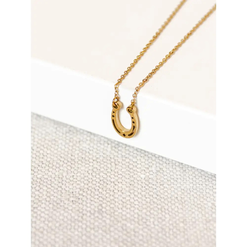 Lucky Horseshoe Necklace - PABOOM