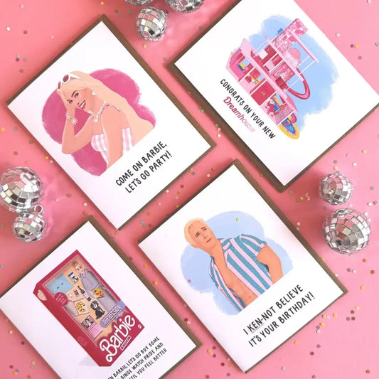 Barbie Movie Depression Doll Card - PABOOM