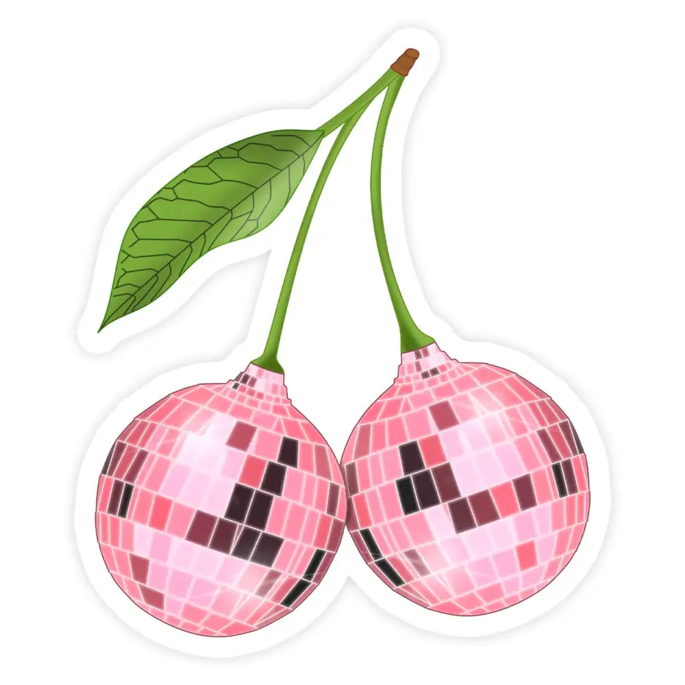 Disco Cherries Sticker - PABOOM