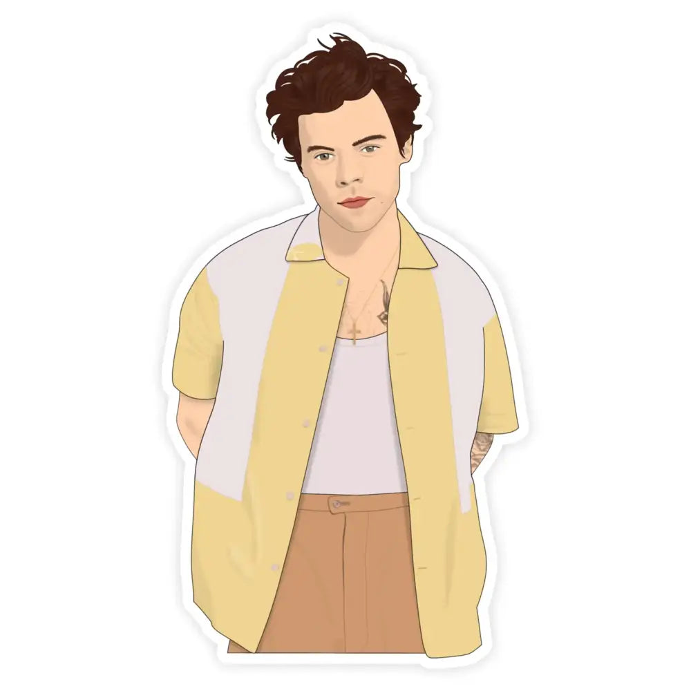 Harry Styles Esquire Sticker - PABOOM