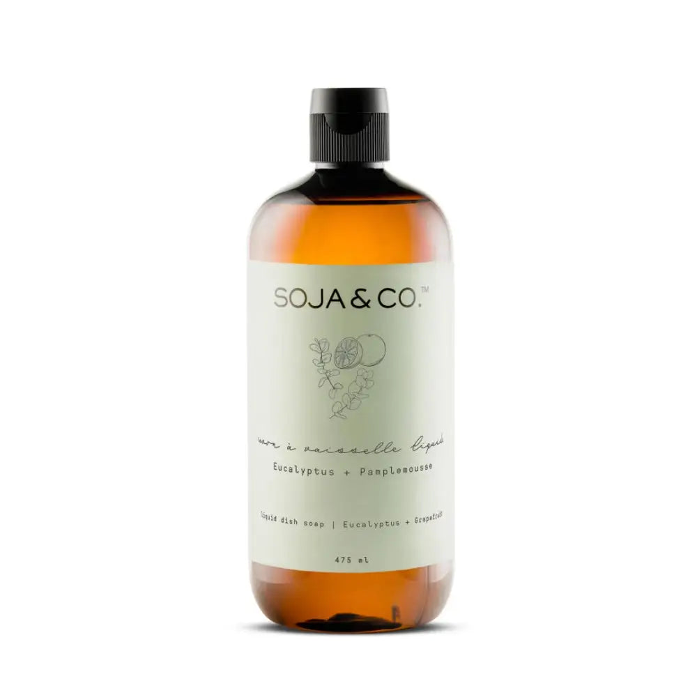 SOJA&CO.® - Liquid Dish Soap | Eucalyptus + Grapefruit