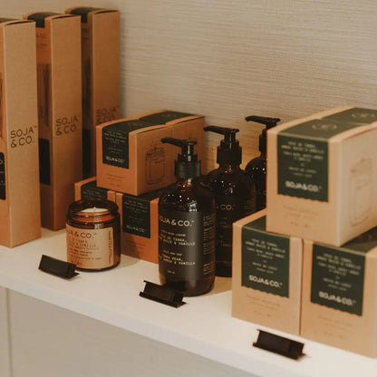 SOJA & CO. Liquid Hand Soap - Tangerine, Sandalwood & Amber