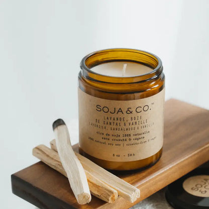 SOJA&CO Soy Wax Candle - Fir + Cactus Flower