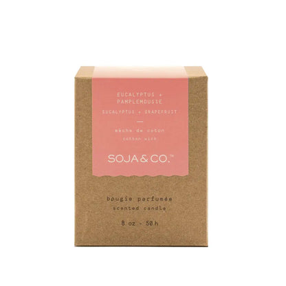 SOJA & CO. Soy Wax Candle - Tangerine + Sandlewood + Amber