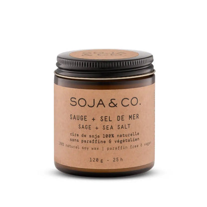 SOJA & CO. Soy Wax Candle - Marshmallow + Clementine