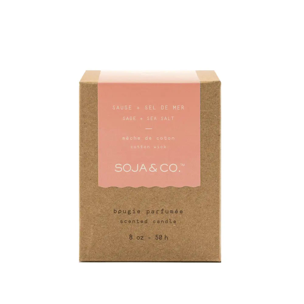 SOJA&CO Soy Wax Candle - Eucalyptus + Grapefruit
