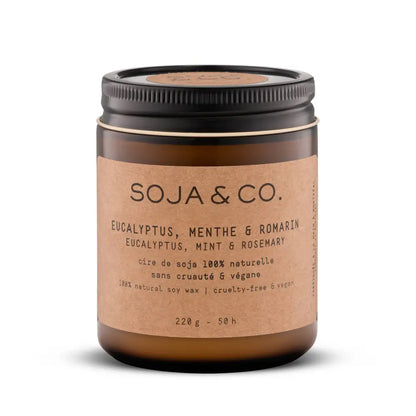 SOJA&CO.® - SOJA&CO Soy Wax Candle Eucalyptus + Mint + Rosemary