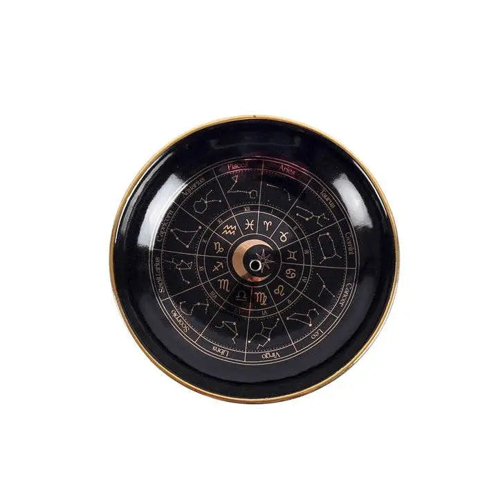 Something Different Wholesale - Astrology Wheel Incense Holder Plate