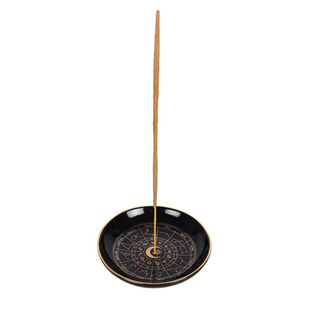 Something Different Wholesale - Astrology Wheel Incense Holder Plate