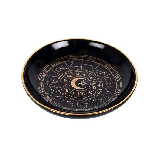 Something Different Wholesale - Astrology Wheel Incense Holder Plate