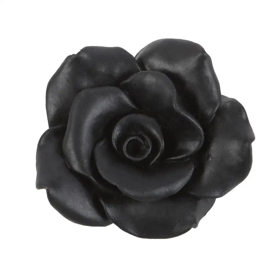Something Different Wholesale - Black Rose Resin Incense Stick Holder