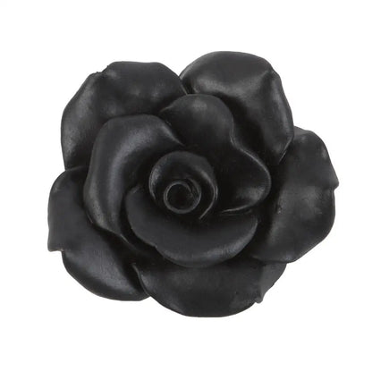 Something Different Wholesale - Black Rose Resin Incense Stick Holder