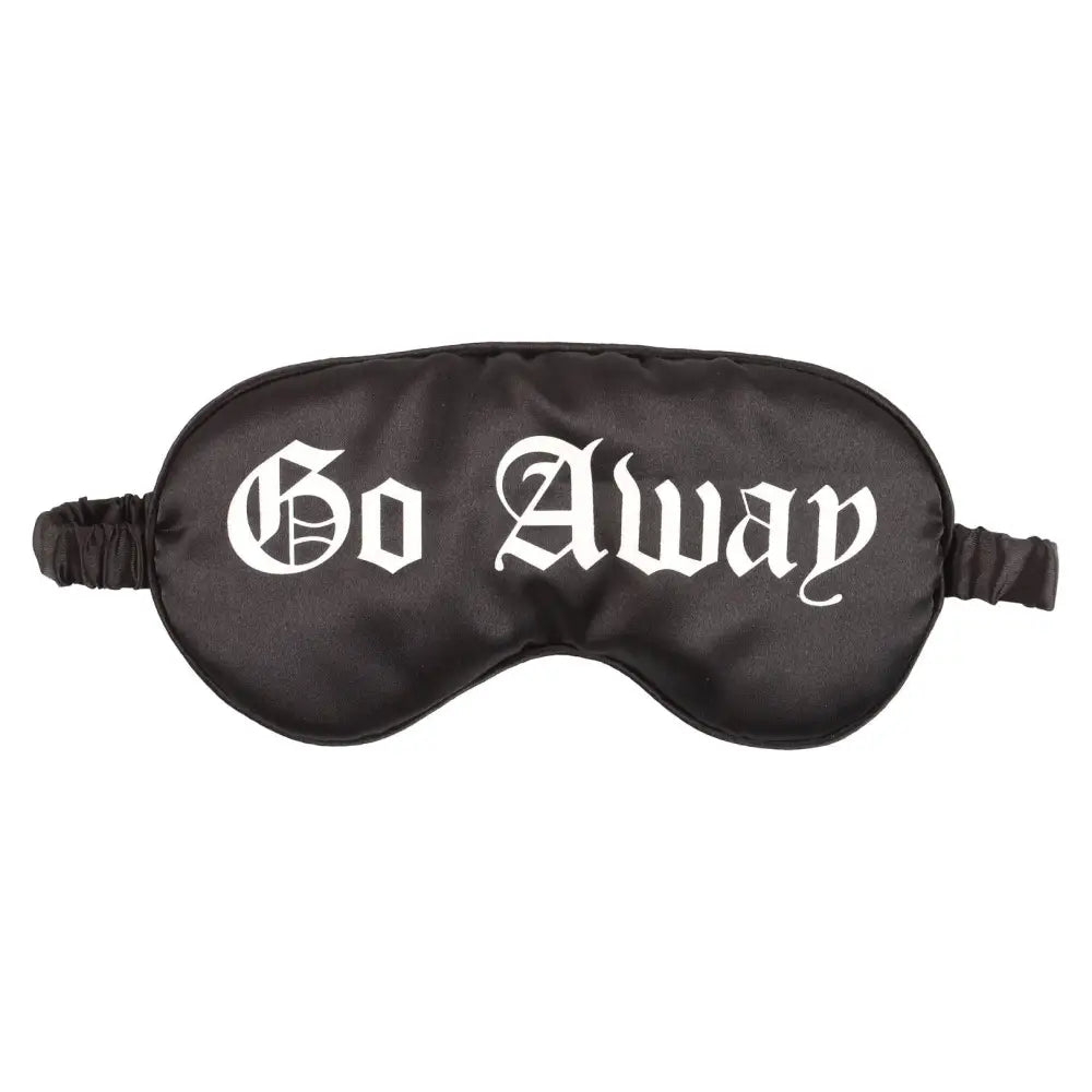 Something Different Wholesale - Go Away Gothic Satin Sleep Mask