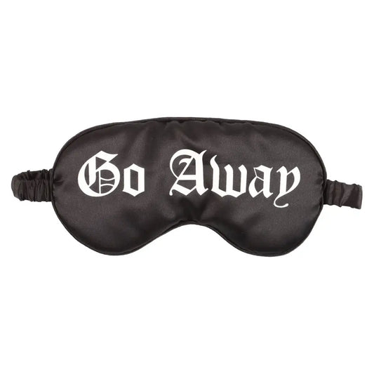 Something Different Wholesale - Go Away Gothic Satin Sleep Mask