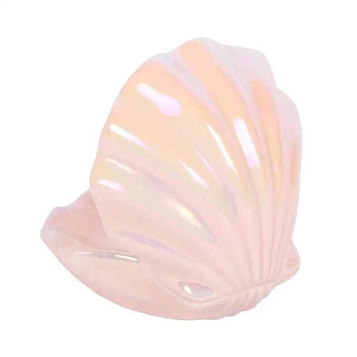 Something Different Wholesale - Iridescent Clam Shell Coastal Trinket Dish