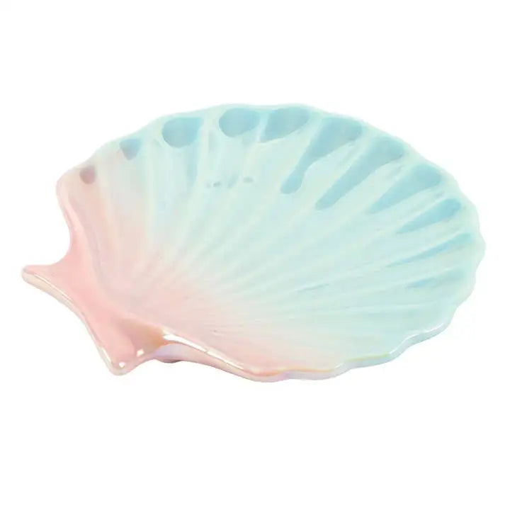 Something Different Wholesale - Iridescent Shell Coastal Trinket Dish
