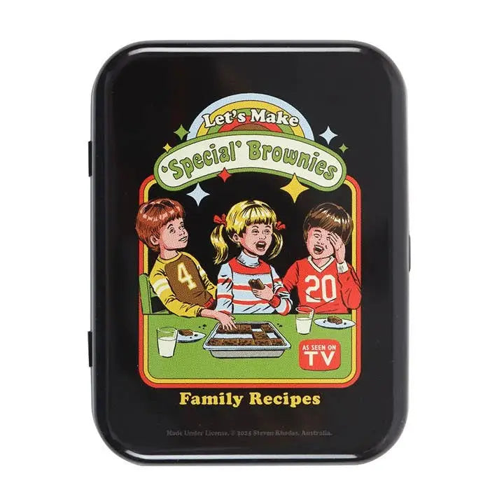 Something Different Wholesale - Let’s Make Brownies Stash Tin by Steven Rhodes