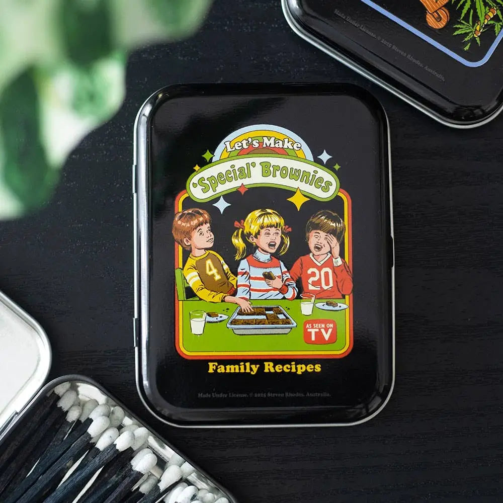 Something Different Wholesale - Let’s Make Brownies Stash Tin by Steven Rhodes
