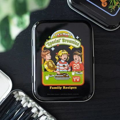 Something Different Wholesale - Let’s Make Brownies Stash Tin by Steven Rhodes