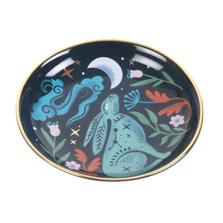 Something Different Wholesale - Mystical Midnight Hare Trinket Dish