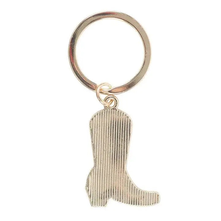 Something Different Wholesale - Pink Cowboy Boot Keyring