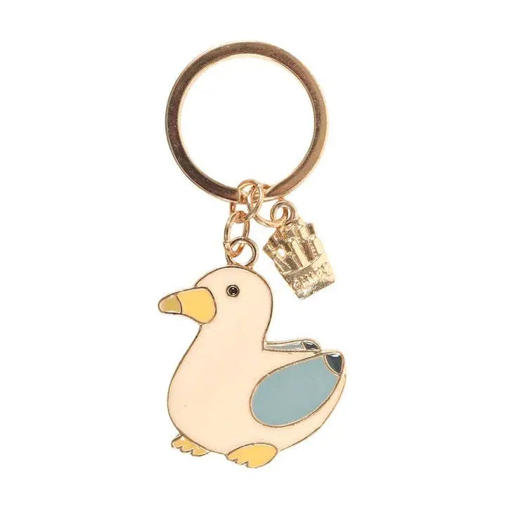 Something Different Wholesale - Seagull and Chips Keyring