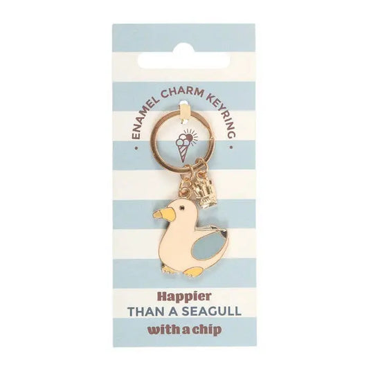 Something Different Wholesale - Seagull and Chips Keyring