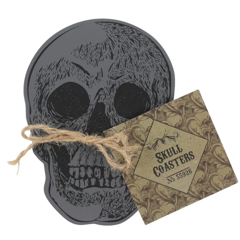 Something Different Wholesale - Set Of 4 Skull Coasters
