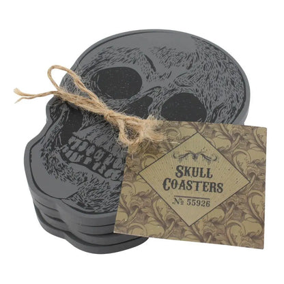 Something Different Wholesale - Set Of 4 Skull Coasters