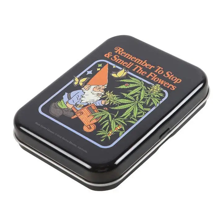 Something Different Wholesale - Smell the Flowers Stash Tin by Steven Rhodes