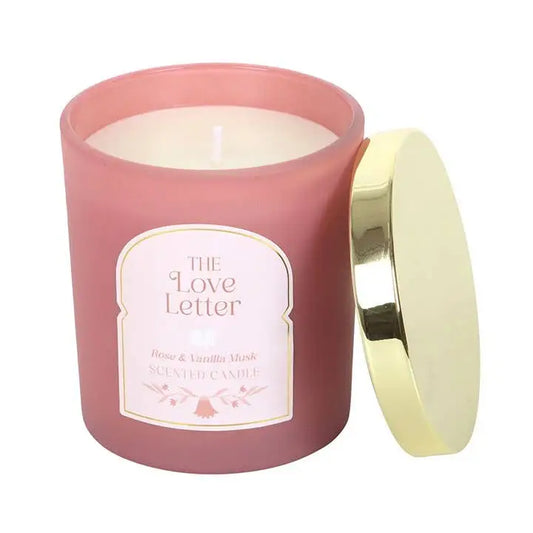 Something Different Wholesale - The Love Letter Rose & Vanilla Musk Candle