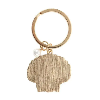 Something Different Wholesale - The World is Your Oyster Beachy Coastal Keyring