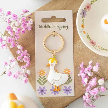 Something Different Wholesale - Waddle On Duck Keyring