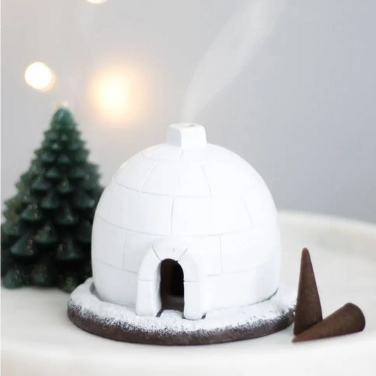 Something Different Wholesale - Winter Igloo Incense Cone Burner