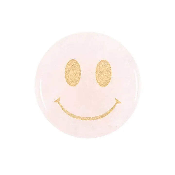 Something Different Wholesale - You Are Loved Rose Quartz Happy Face Crystal