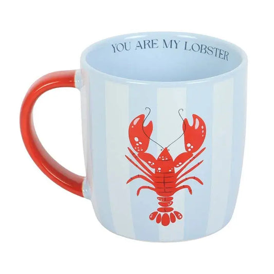Something Different Wholesale - You Are My Lobster Coastal Striped Mug