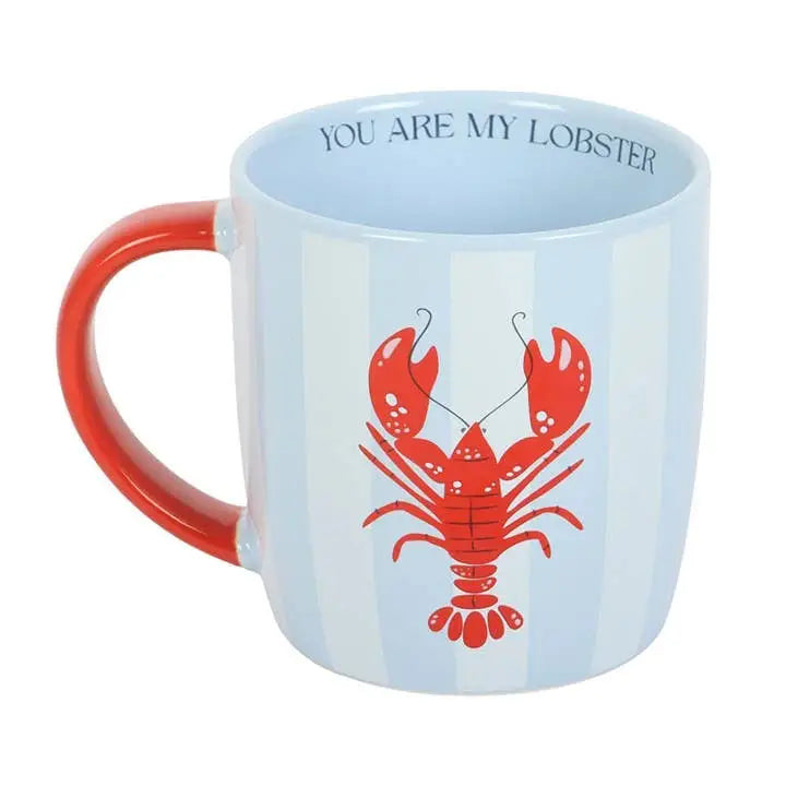 Something Different Wholesale - You Are My Lobster Coastal Striped Mug