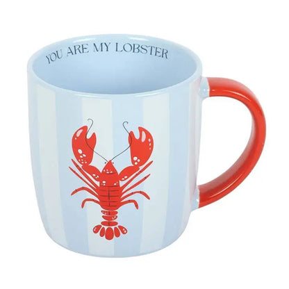 Something Different Wholesale - You Are My Lobster Coastal Striped Mug