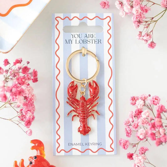 Something Different Wholesale - You Are My Lobster Nautical Coastal Keyring