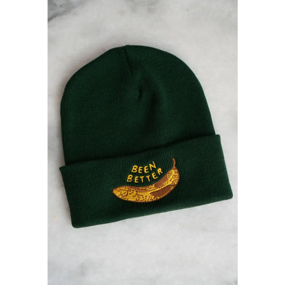 Been Better (Banana) Beanie - Biscuit