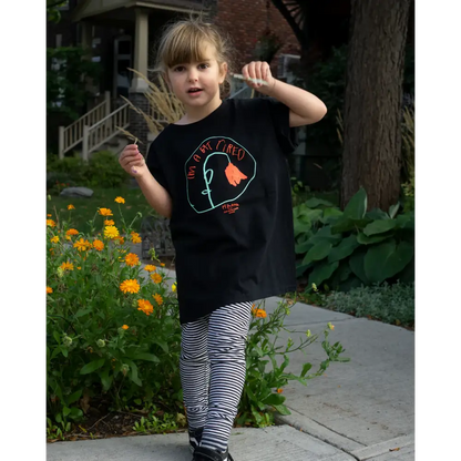 Bit Tired Kids T-Shirt - PABOOM