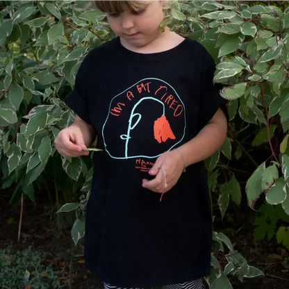 Bit Tired Kids T-Shirt - PABOOM
