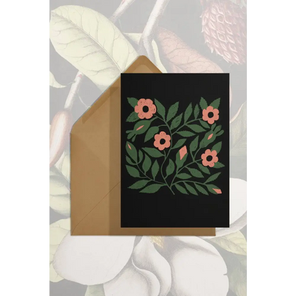 Stay Home Club - Blooms 1858 Card | Everyday Blank Floral