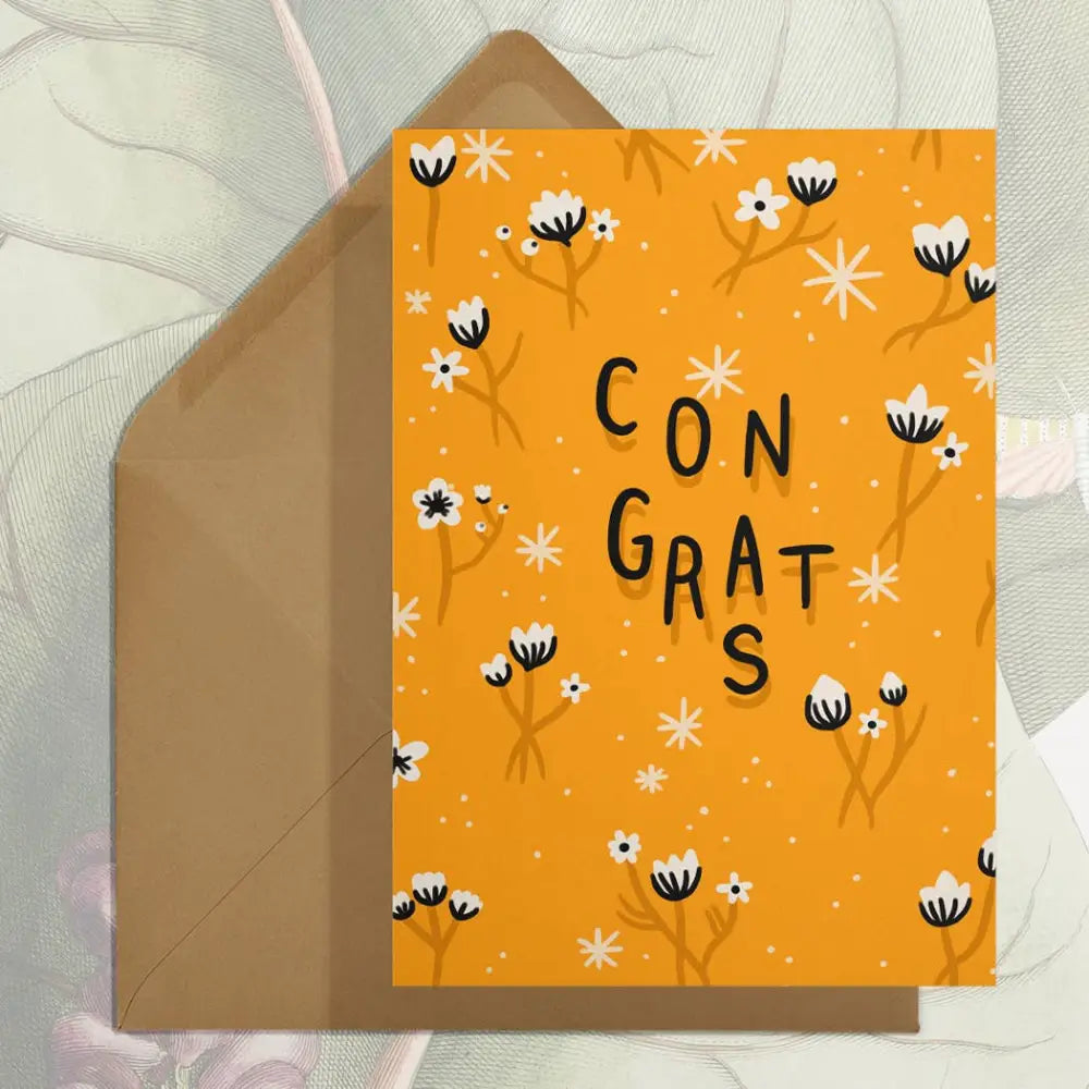 Stay Home Club - Congrats card | Congratulations Card Single