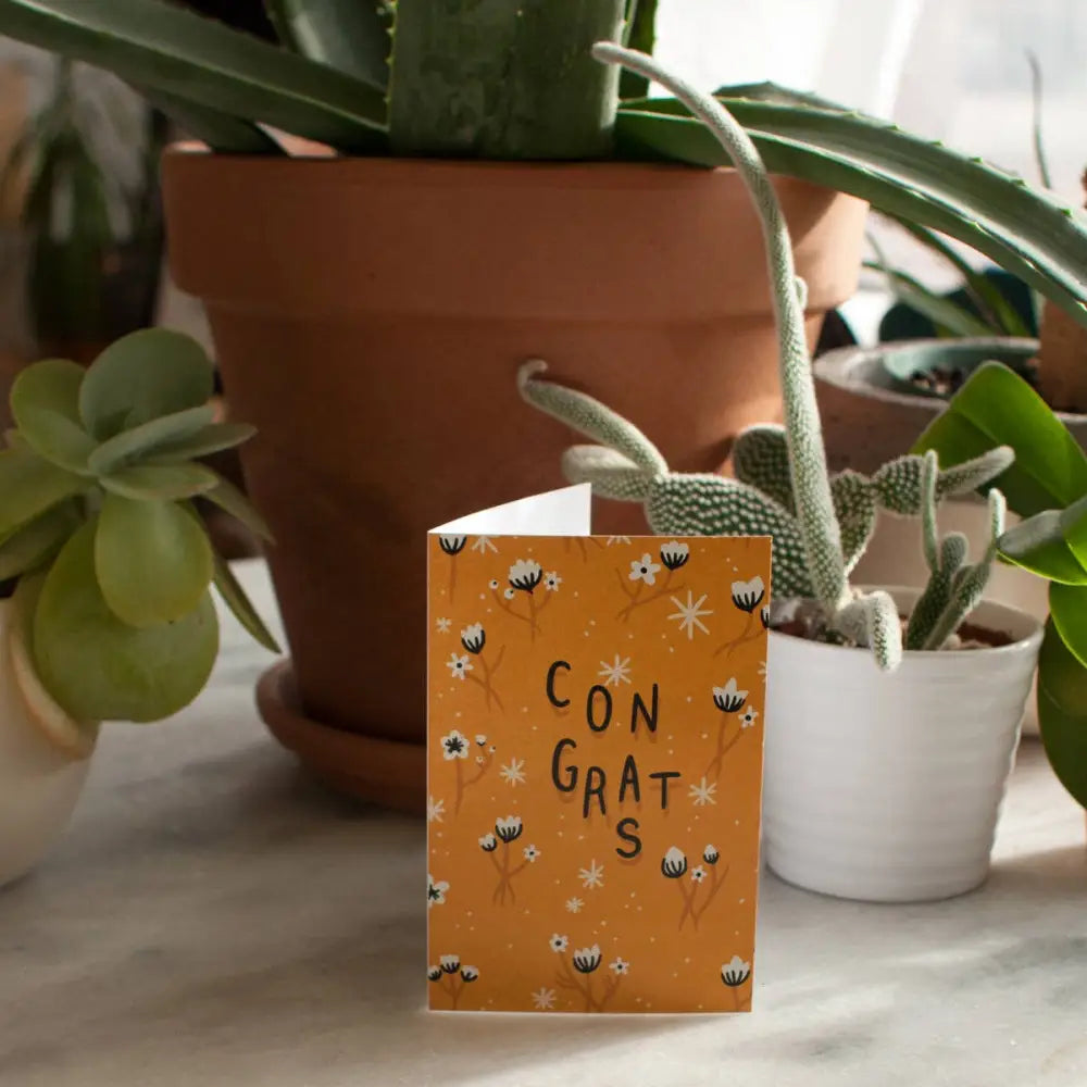 Stay Home Club - Congrats card | Congratulations Card Single